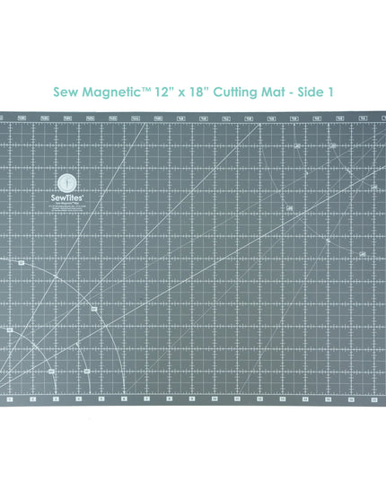 PRE-ORDER: Sew Magnetic 12" x 18" Self-Healing Cutting Mat + 6 Boosters