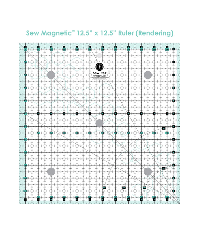 Sew Magnetic 12.5" x 12.5" Ruler