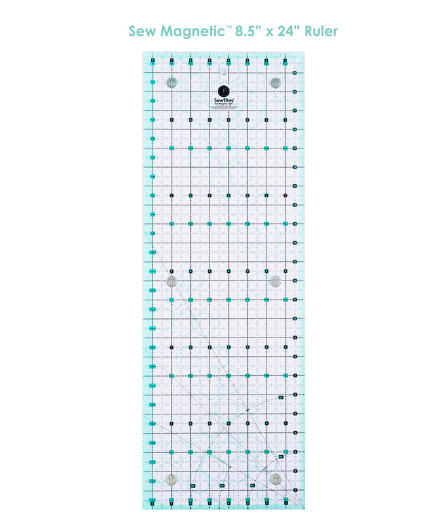 Sew Magnetic 8.5" x 24" Ruler