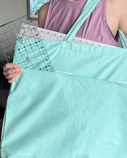 'You're Sew Magnetic' Cutting System Canvas Tote