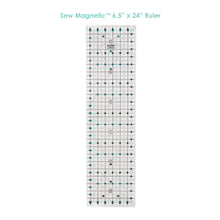 Load image into Gallery viewer, PRE-ORDER: Sew Magnetic 6.5 x 24&quot; Ruler