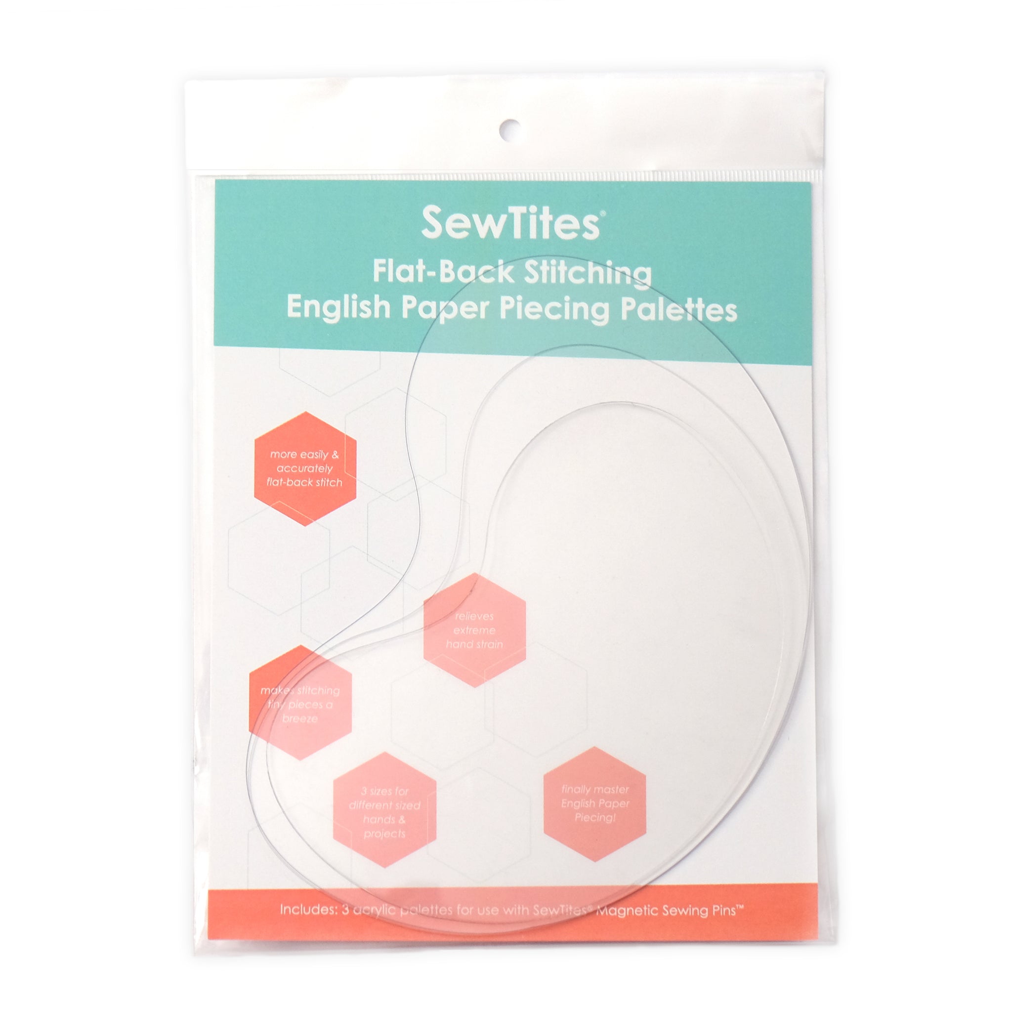 SewTites Flat Back Stitching English Paper Piecing Palette