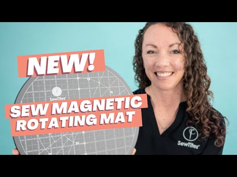 Sew Magnetic 11" Rotating Self-Healing Cutting Mat